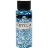 Plaid:Craft Folkart Glitterific Glitter Paint, Blue