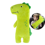 HKSICHENGKEJI Car Travel Pillow for Kids Car Seat Pillow Cute Cartoon Travel Pillow Cushion Breathable Head and Body Support Pil