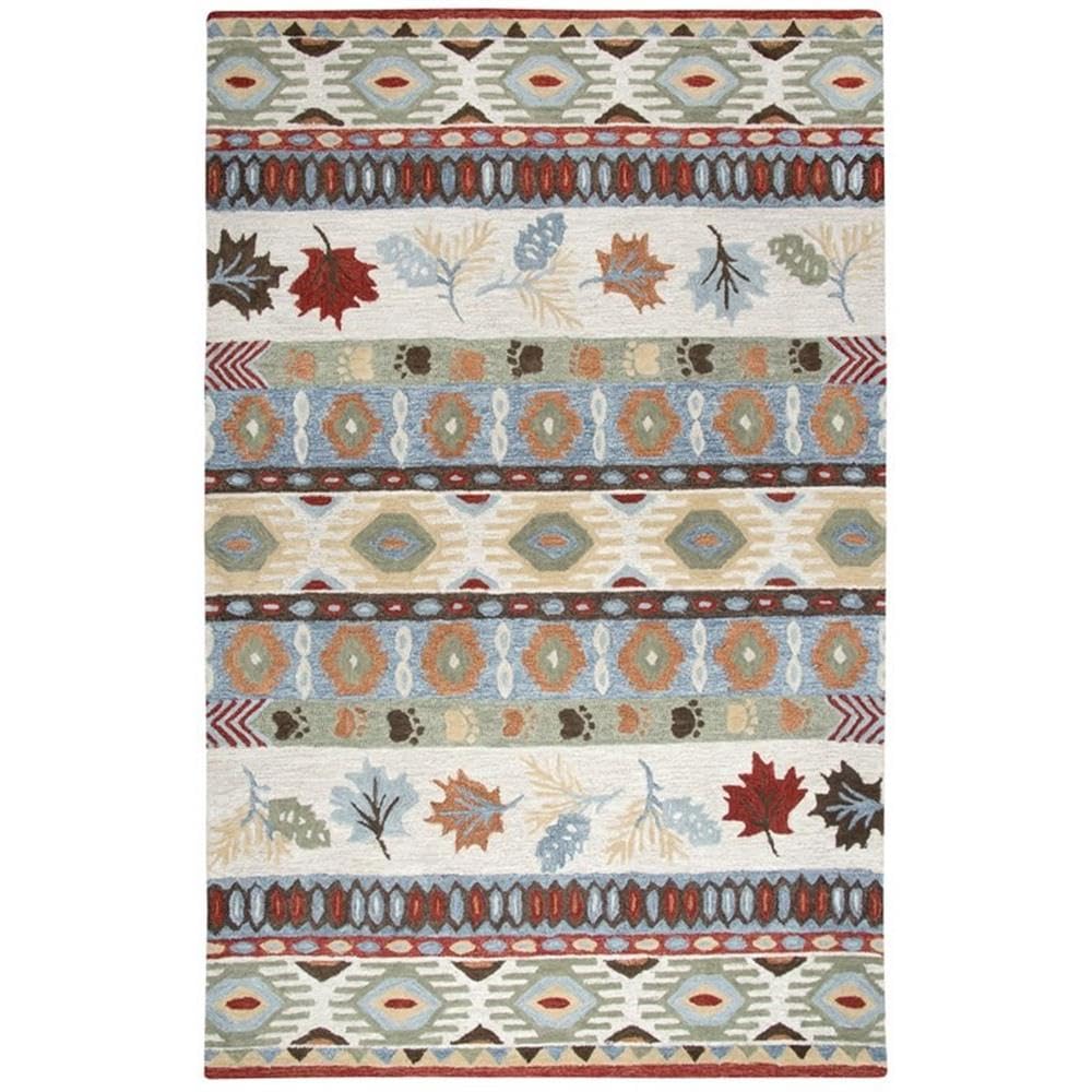 Alora Decor Itasca 8' X 10' Patchwork Beige/Blue/Beige/Brown Area Rug