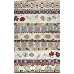 Alora Decor Itasca 8' X 10' Patchwork Beige/Blue/Beige/Brown Area Rug