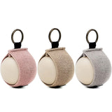 WK IEASON Lip Balm Holder Sleeve with Keychain Lipstick Sleeve Holder Tight-knit Elastic Holder for Ball Lip Balm Lipstick Holde
