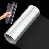 Frienda 12 Inches x 80 ft 6 Mil Rolls Blank Stencil Sheets Acetate Sheets Clear Template Material Reusable Acetate Rolls for Cra