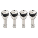 4PCS TR416 Tire Valve Stems for 0.453 & 0.625 Rim Holes,Long 1 1/2 Metal Valve Stems,Rated at 130PSI of High Pressure Valve Stem
