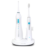 ToiletTree Products Poseidon Irrigator and Toothbrush Combo Rechargeable Sonic Toothbrush and Oral Irrigator to Support Oral H