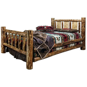 Montana Woodworks Glacier Country Collection Full Bed, Brown