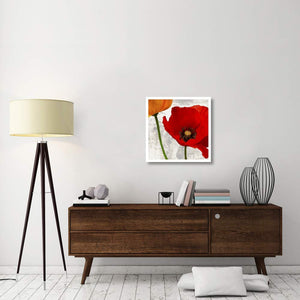 Summer Poppies I-Paper Art-26,,X26,,