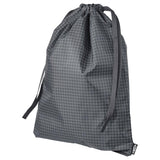 Rensare Bag, Check Pattern/Black, 30X40 Cm/8L (11 X15 Inches/2 Gallon) Stylish And Durable Storage Bag For Shopping, Laundry