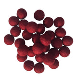 Elaine Room 2cm 20mm Wool Felt Balls Beads 100% Natural Wool Felting Woolen Felted Fabric for Home Decor Dream Catcher DIY Garla