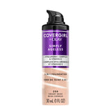 COVERGIRL & Olay Simply Ageless 3-in-1 Liquid Foundation, Matte Finish, Hyaluronic & Vitamin C Formula, 250 Creamy Beige, 1 Coun