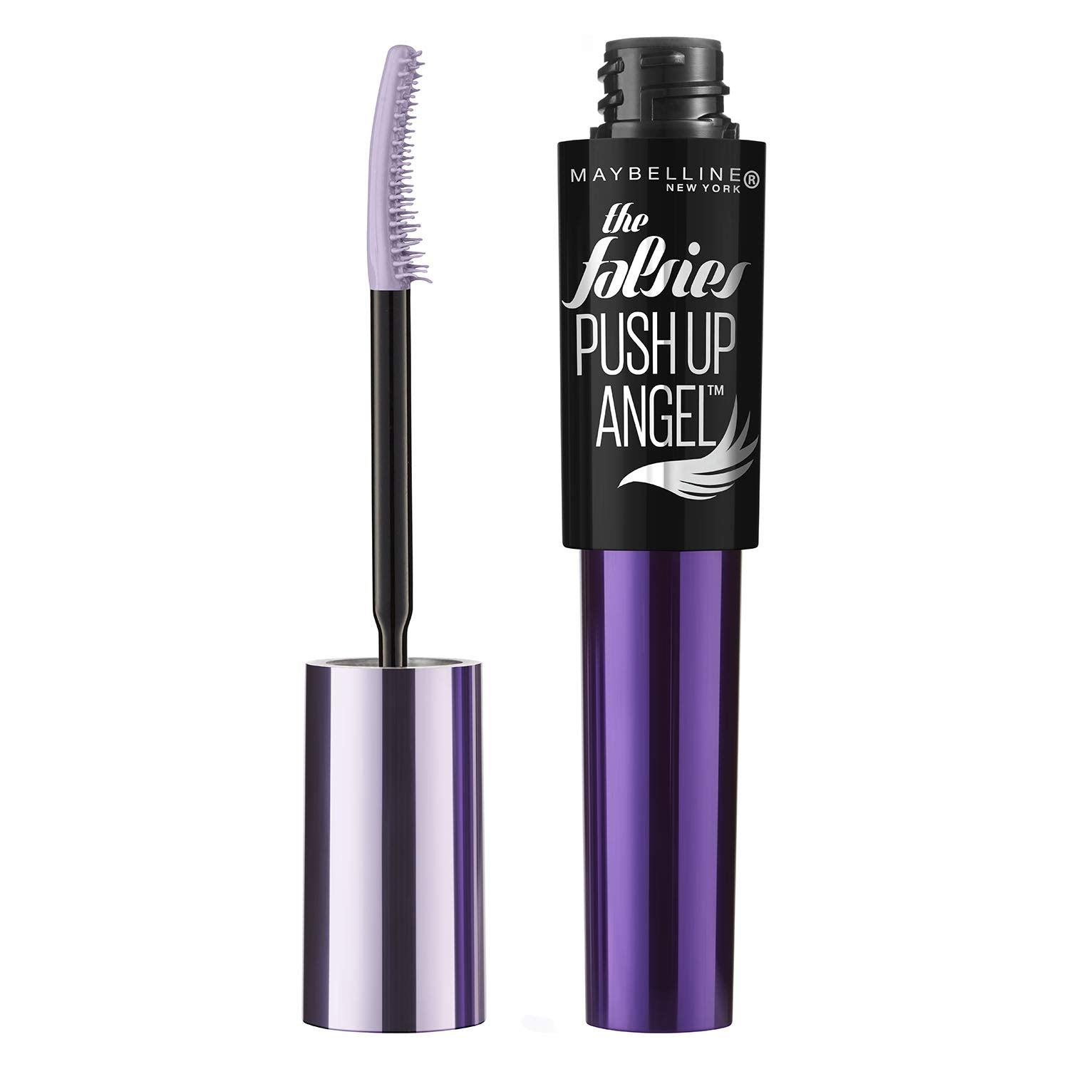 Maybelline Volum Express Falsies Push Up Angel Washable Mascara, Blackest Black, 1 count