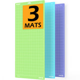 Xinart Cutting Mats for Cricut Maker 3,Maker,Explore 3,Air 2,12x24 inch Variety Replacement Cut Mat Compitable with Cricut Machi