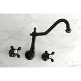 Kingston Brass Ks1025Ax Heritage Roman Tub Faucet, Oil Rubbed Bronze, 13 X 11.63 X 7.94