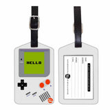 Nutcase Designer Luggage Travel Baggage Tags Set Of 2 With Name Card Inside Gameboy