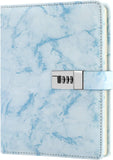 Modinity Diary With Lock For Girls And Boys, A5 Secret Journal With Lock 200 Pages Waterproof, Locked Diary With Password Locked