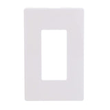 EATON PJS26W Arrow Hart Pjs26 Decorative Screw less Wall Plate, 1 Gang, 3.13 In L X .5 In W X 4.88 In H, White