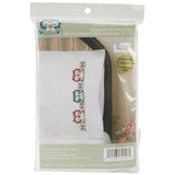 Tobin Stamped Pillowcase Pair For Embroidery 20X30, Owls,White
