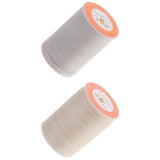 ATORSE 2 Spool Sewing Waxed Thread Hand Stitching Repair Cord