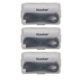 Kastar Battery 3-Pack Replacement for Fenix Flashlight Battery with Micro-USB ARB-L18-2600U