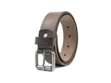 Zerezi Casual Genuine Leather Antique Finish Belt For Men (36, Dark Brown)