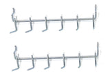 Generic 6 in1 Multi-Tool Metal Peg Hook Pegboard Slat Wall for Hanging Tools, Merchandise, Jewelry. Peg Board Hooks for Hanging 