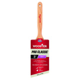 Wooster Brush Z1222-3 White Majestic Angle Sash Paintbrush, 3-Inch