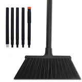 Xifando 54 Inch Long Metal Handle Household Broom Adjustable HeavyDuty Broom for Indoor and Outdoor Cleaning, Suitable for Ho