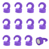 JINGZHAN Cruise Purpple Magnetic Hooks for Walls 8Lbs Heavy Duty Metal Hanging Hooks for Kitchen Easy Installation