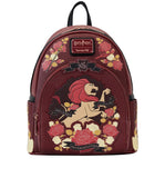 Loungefly Harry Potter Gryffindor House Floral Tattoo Mini Backpack