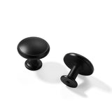 Dosoye 20 Pack Cabinet Knobs Matte Black Drawer Knob Kitchen Hardware - Single Hole Cabinet Knobs Kitchen Cabinet Pulls for Clos