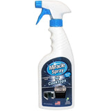MiracleSpray for Microwave and Cooktop, Easily Removes Food and Grime Buildup, Safe and Convenient Stove Top Cleaner, Great for 