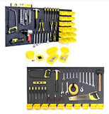 WallPeg 24 x 48 Pegboard Wall Organizer Kit (PK312B) Peg Board Organizer Accessories for Garage pegboard Storage, Tool & C