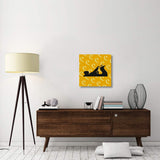 Hand Tools - Plane And Shavings-Canvas Art-24X24