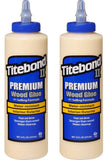 Titebond 5004 II Premium Wood Glue Bundle, 16Ounces 2 Pack