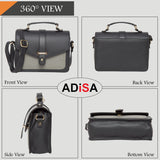 Adisa Women'S Sling Bag (Gr-Black),Gr-Black,,B08L9SGF87