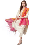 Gosriki Women'S Cotton Blend Embroidered Straight Kurta With Pant & Dupatta (Libra-Beige-Gs_S_Beige_Small),Beige,,B0CFM1ZSHK