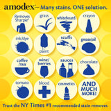 amodex Ink and Stain Remover Cleans Marker, Ink, Crayon, Pen, Makeup from Furniture, Skin, Clothing, Fabric, Leather - 1 Oun