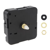 MovFlax Clock Mechanism Replacement, 12mm (1/2 inch) Long Shaft 5mm (3/16 inch) Thread Quartz Clock Movement Silent Wall Clock P