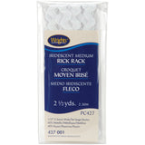 Wrights 117427001 Rick Rack Trim, White Iridescent, Medium, 2.5Yard