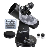 Celestron 76mm Signature Series FirstScope Compact and Portable Tabletop Dobsonian Telescope Ideal Telescope for Beginners