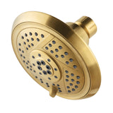 Kingston Brass KX1557 Vilbosch 5Inch 5Function Shower Head, Brushed Brass
