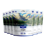 Backpacker's Pantry Lasagna - Freeze Dried Backpacking & Camping Food - Emergency Food - 28 Grams of Protein, Vegetarian - 6 Cou