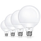 EvaStary Vanity Light Bulbs, 6W LED Globe Bulb (60W Equivalent), Daylight 5000K Round Light Bulbs for Vanity Makeup Mirror, G25 