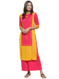 Gosriki Women'S Cotton Kurta (Kur190053-M_Medium_Multicoloured),Medium,,B07QFGFN5P