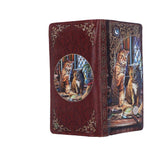 Nemesis Now Purrlock Holmes Embossed Purse, Brown, 18.5Cm
