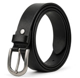 Medsin WomenS Genuine Leather Belt For Stylish Girl Slim Casual Office Wear Formal Belt Ladies Fashion Belt For Jeans, Dresses 