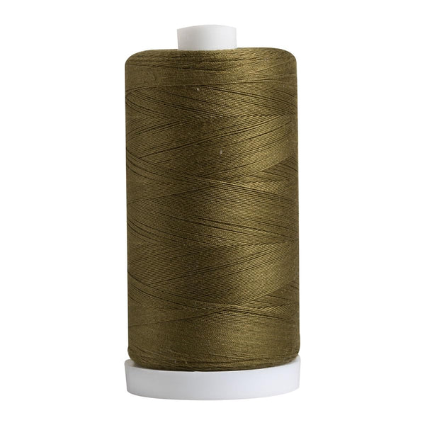 Connecting Threads 100% Cotton Sewing Thread - 1200 Yard Spool (Moss ...