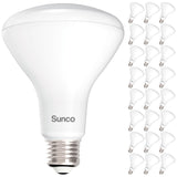 Sunco 24 Pack BR30 LED Bulbs, Indoor Flood Lights CRI93 11W Equivalent 65W 5000K Daylight 850 Lumens, E26 Base, 25000 Lifetime H