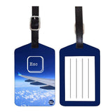 Nutcase Designer Luggage Travel Baggage Tags Single Tag With Name Card Inside Esc