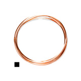 16 Gauge, 99.9% Pure Copper Wire (Square) Dead Soft CDA #110 Made in USA - 25FT by CRAFT WIRE