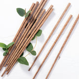 16.5 Inch Long Cooking Chopstick Wooden Chopstick Long Hot Pot Chopstick 10 pairs Wooden Frying Chopstick, for Hot Pot, Frying,